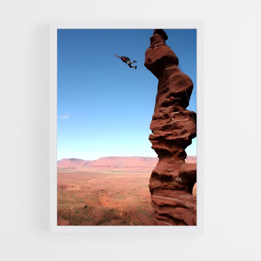 Poster L'Escalade Ultime – affiche Base jump (vue 3)